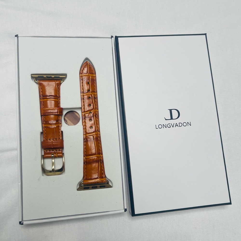 Brown Leather Watch Strap